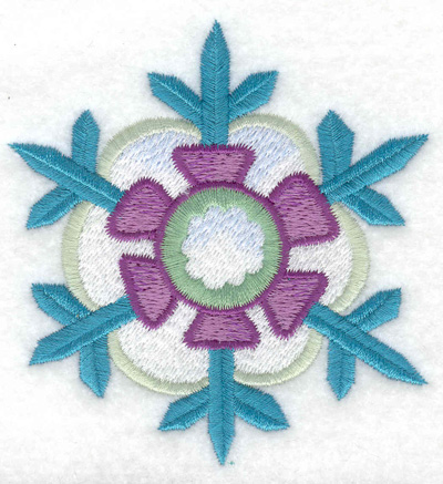 Embroidery Design: Snowflake 5 3.34w X 3.55h