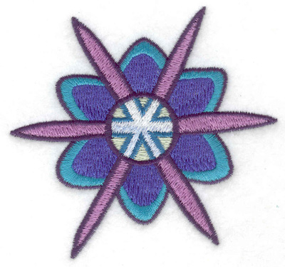 Embroidery Design: Snowflake 6 3.53w X 3.23h