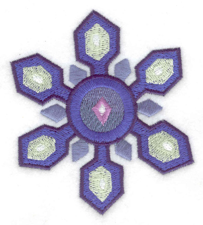 Embroidery Design: Snowflake 8 3.10w X 3.52h