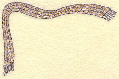 Embroidery Design: Corner scarf A large 6.76w X 4.54h