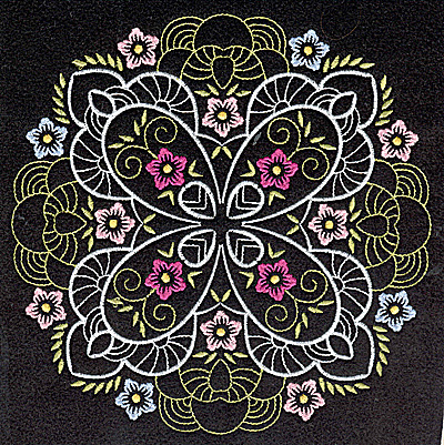 Embroidery Design: Quilt Design 1 large 6.99w X 6.99h
