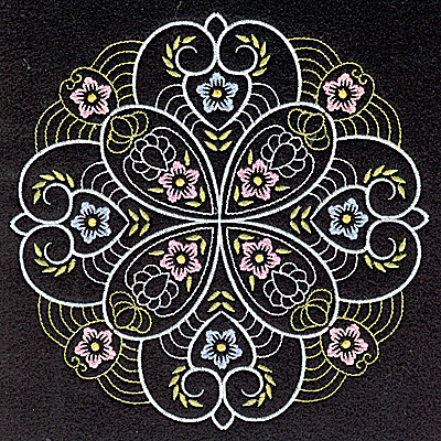 Embroidery Design: Quilt Design 7 large 6.97w X 6.97h
