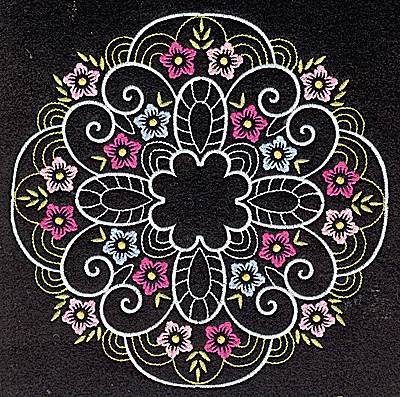 Embroidery Design: Quilt Design 9 large 6.99w X 6.99h