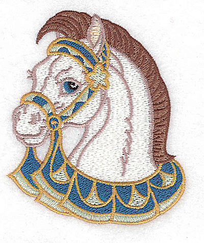 Embroidery Design: Carousel Horse 2 3.14w X 3.75h