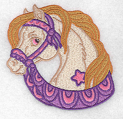 Embroidery Design: Carousel Horse 4  3.50w X 3.44h