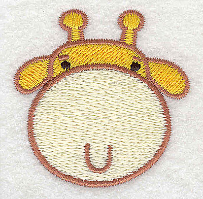 Embroidery Design: Giraffe head 2.03w X 2.06h
