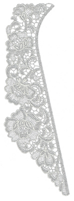 Embroidery Design: Lace Jumbo 34.07" x 11.80"