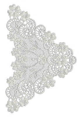Embroidery Design: Lace Large 54.5" x 6.78"