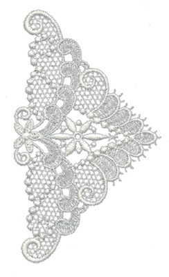 Embroidery Design: Lace Medium 53.25" x 5.63"