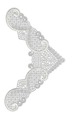 Embroidery Design: Lace Medium 75.39" x 9.36"