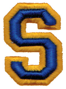 Embroidery Design: Athletic Foam S1.42" x 1.99"