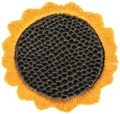 Embroidery Design: Sunflower3.12" x 3.18"