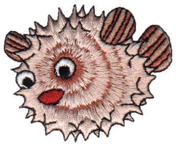 Embroidery Design: Puffer Fish2.21" x 1.86"