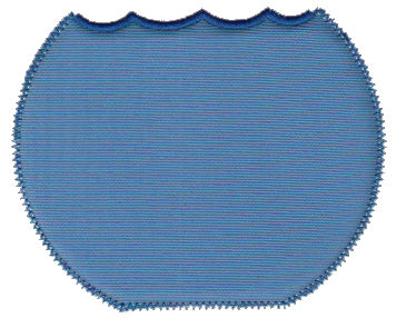 Embroidery Design: Water Background (Sm)4.50" x 4.22"