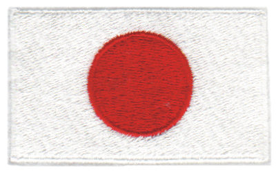 Embroidery Design: Japan2.54" x 1.52"