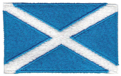 Embroidery Design: Scotland2.54" x 1.52"