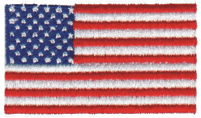 Embroidery Design: United States of America2.52" x 1.50"