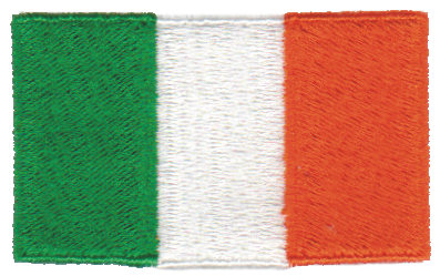 Embroidery Design: Ireland2.54" x 1.52"