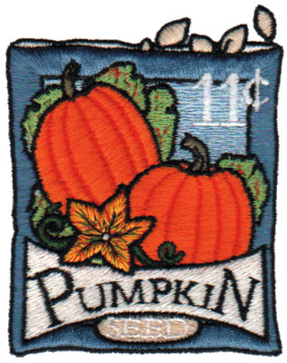 Embroidery Design: Pumpkin Seeds2.80" x 3.55"