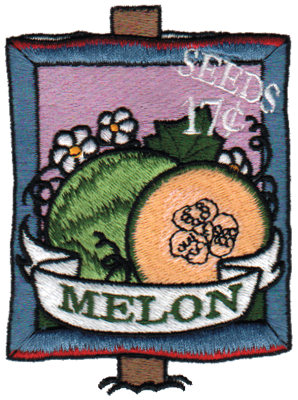 Embroidery Design: Melon Seeds2.80" x 3.78"