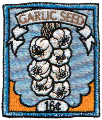 Embroidery Design: Garlic Seeds2.68" x 3.11"