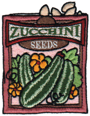 Embroidery Design: Zucchini Seeds2.73" x 3.48"