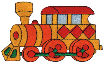 Embroidery Design: Engine 24.02" x 2.36"