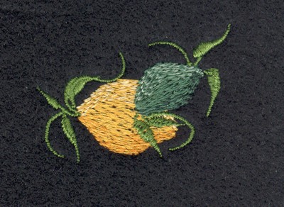 Embroidery Design: Fruit of the Spirit Lemon1.84" x 1.26"