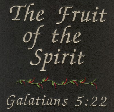 Embroidery Design: Galatians 5:22 (small)5.98" x 6.38"