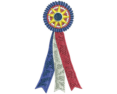 Embroidery Design: Best In Show Ribbon Lg 1.81w X 3.53h
