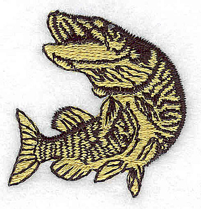 Embroidery Design: Fish 1.44w X 1.50h