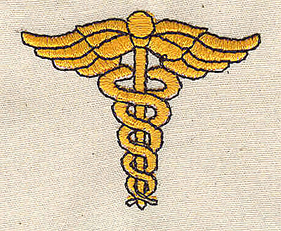 Embroidery Design: Medical symbol 1.88w X 1.63h