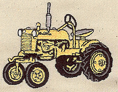 Embroidery Design: Tractor 2.06w X 2.75h