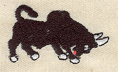 Embroidery Design: Bull 1.75w X 1.00h