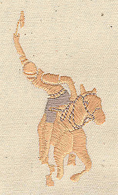 Embroidery Design: Polo player 1.63w X 3.13h