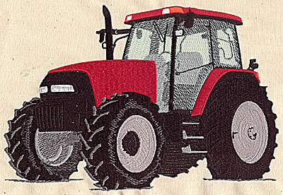Embroidery Design: Tractor 9.50w X 6.31h