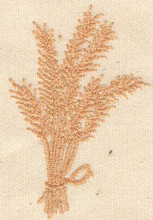 Embroidery Design: Wheat 1.44w X 2.19h
