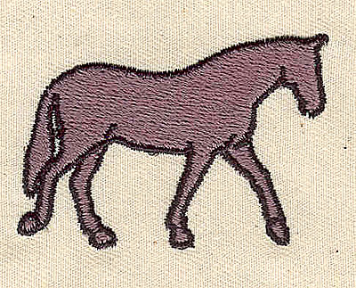 Embroidery Design: Horse 2.06w X 1.44h