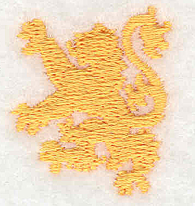 Embroidery Design: Lion symbol 1.00w X 1.13h