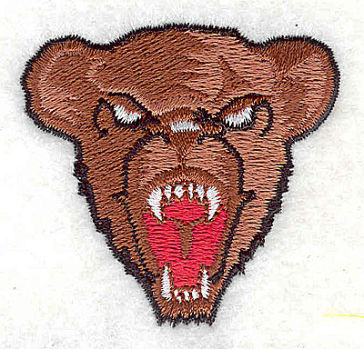 Embroidery Design: Bear head 1.94w X 1.81h