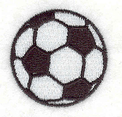 Embroidery Design: Soccer Ball 1.44w X 1.44h