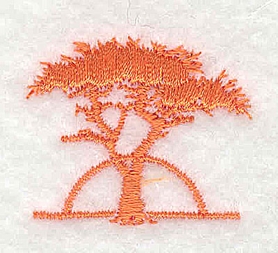 Embroidery Design: Tree  1.25w X 1.06h