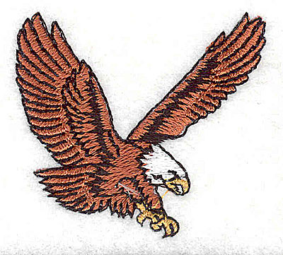 Embroidery Design: Eagle 1.94w X 1.75h