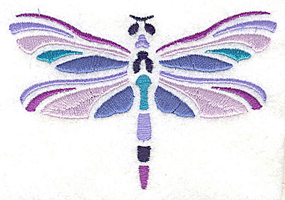 Embroidery Design: Dragonfly3.81w x 2.63h