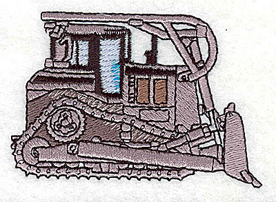 Embroidery Design: Tractor capterpillar 2.94w X 2.00h