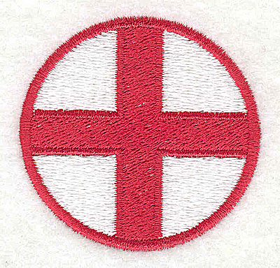 Embroidery Design: St. George flag 2.13w X 2.00h