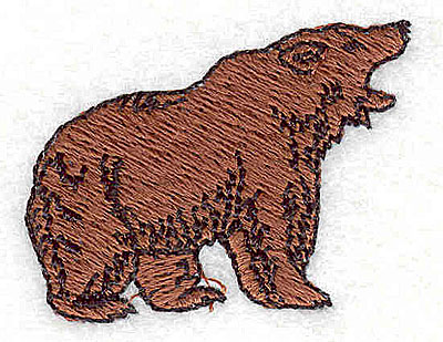 Embroidery Design: Bear 1.56w X 1.25h