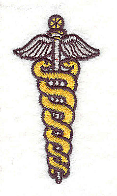 Embroidery Design: Medical Staff 1.19w X 2.31h