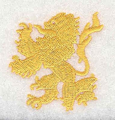 Embroidery Design: Lion symbol 1.63w X 1.75h