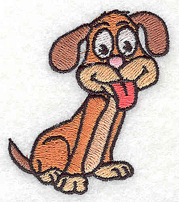 Embroidery Design: Dog Cartoon2.19W X 2.06H